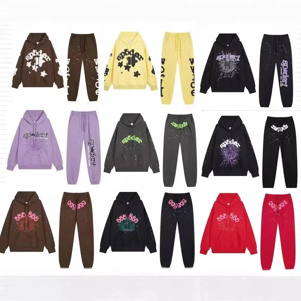 Spider Hoodie & Jogger Set [18 styles]