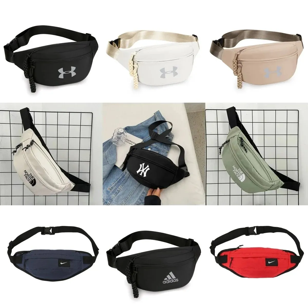 Under Armour, The North Face, Nike, Adidas Fanny Packs [40 styles]
