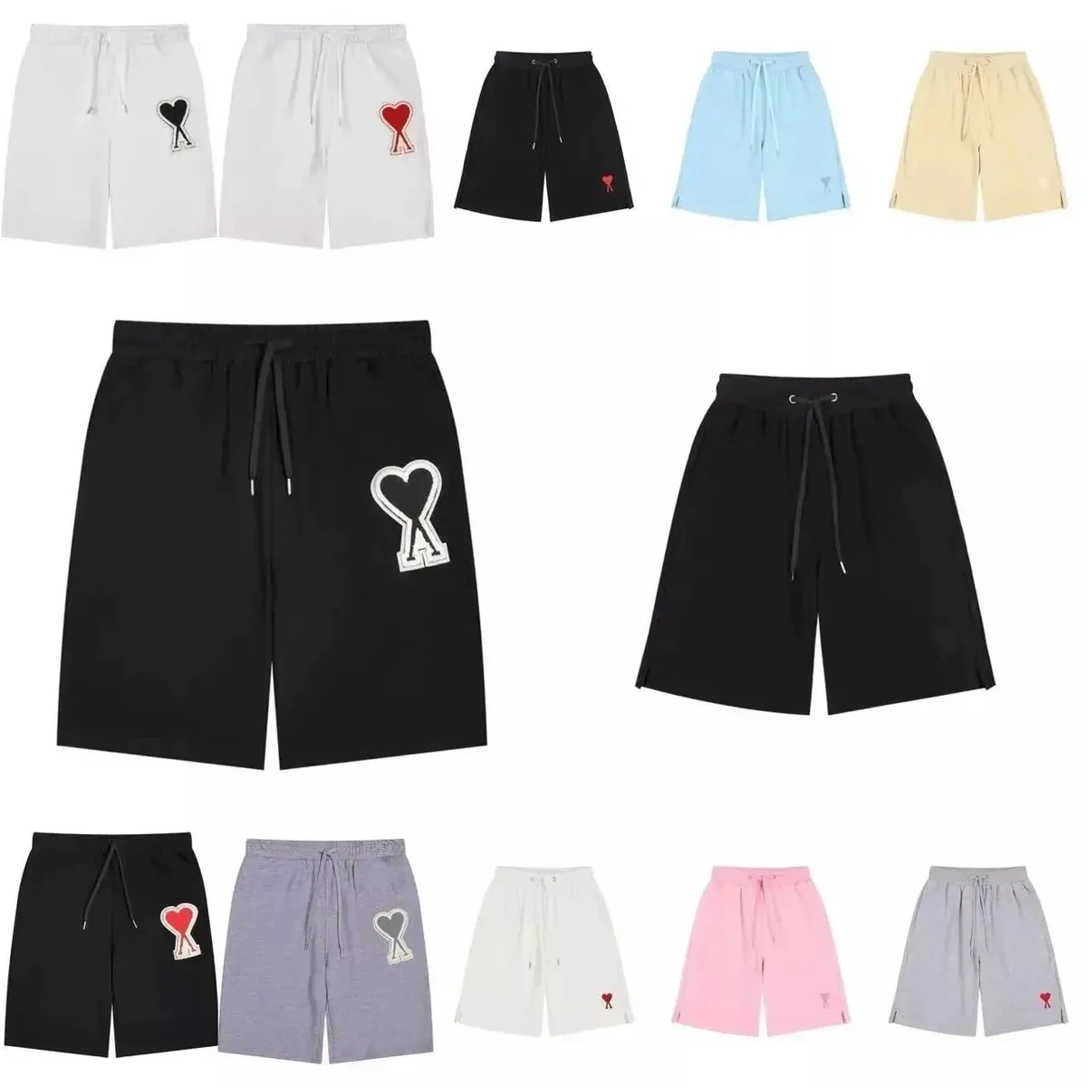 Ami Paris Heart Logo Shorts [11 styles]