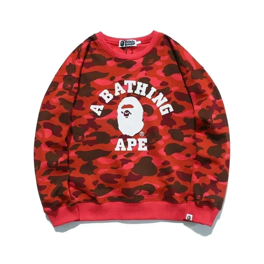 A Bathing Ape Camo Sweatshirt [11 styles]