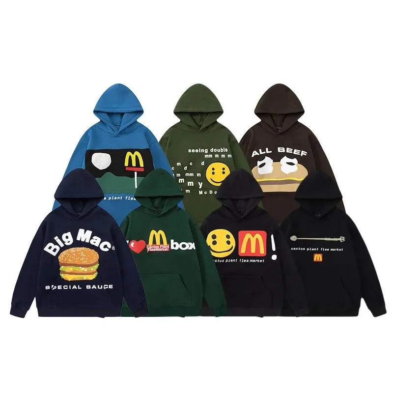 McDonald's x Cactus Plant Flea Market Hoodies [7 styles]