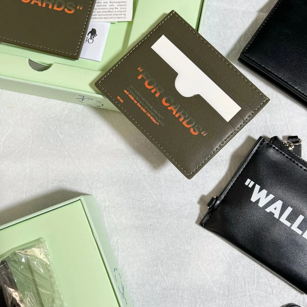 Off-White "FOR CARDS" Card Holder [2 styles]