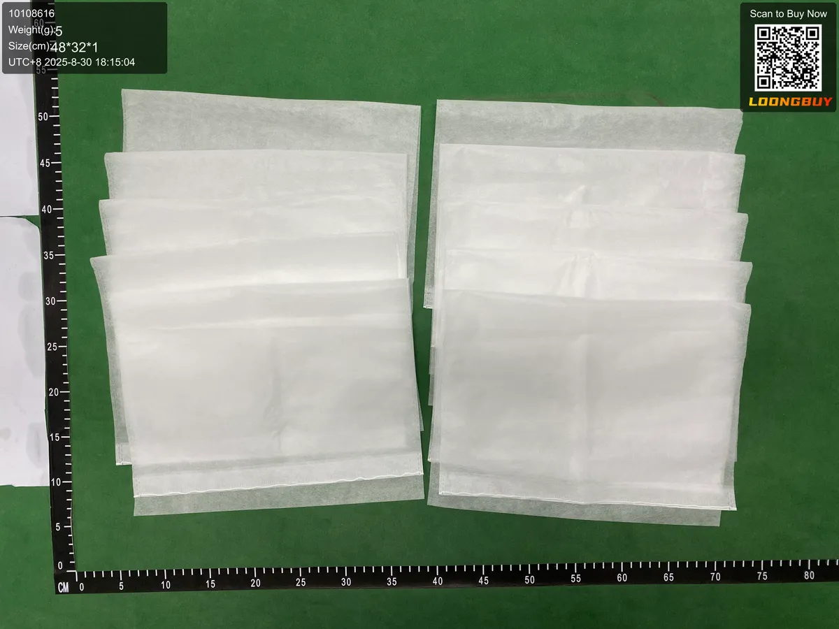 Anti-yellowing shoe storage bag, non-woven fabric, drawstring closure, dust-proof cover for white sneakers