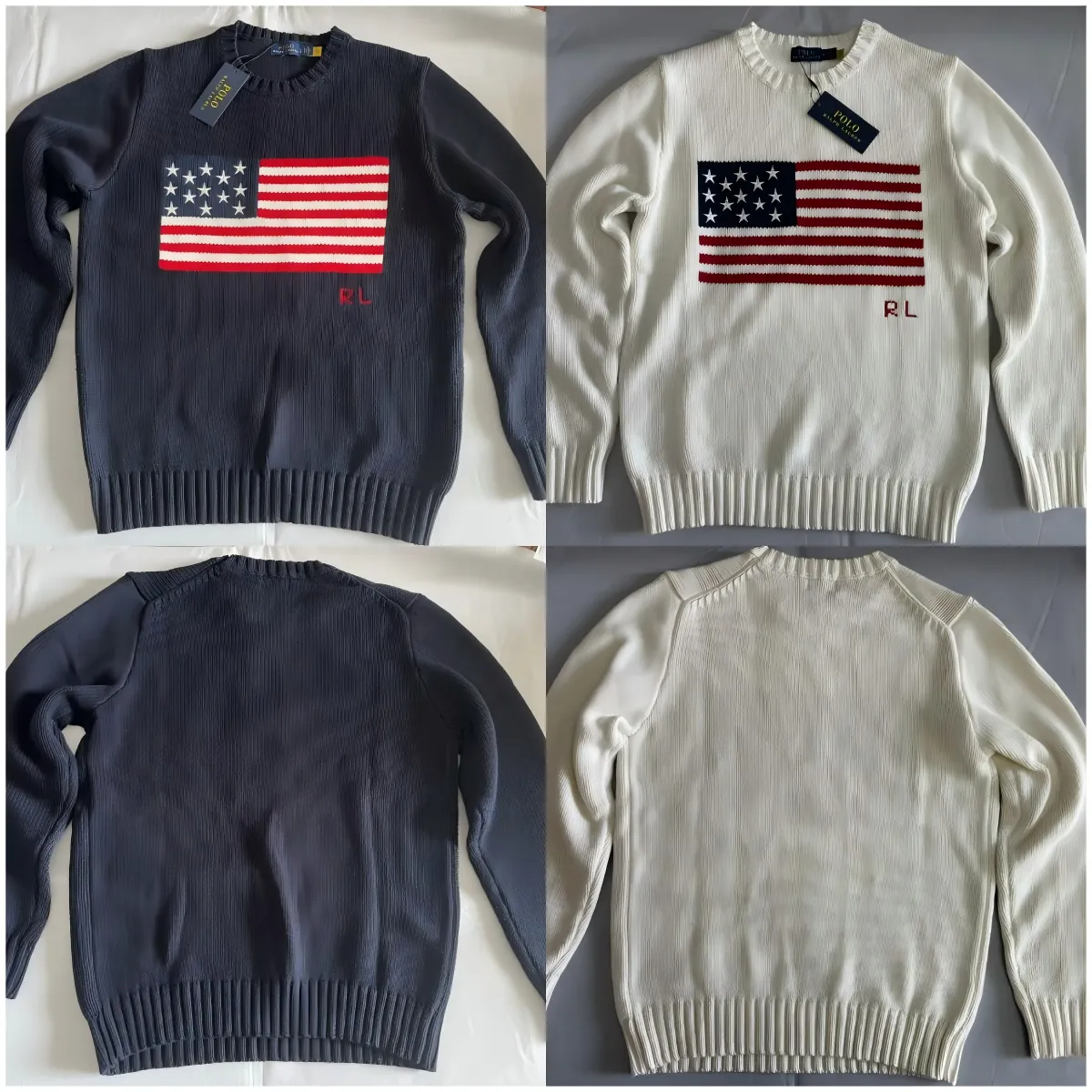 Polo Ralph Lauren American Flag Sweater [2 styles]