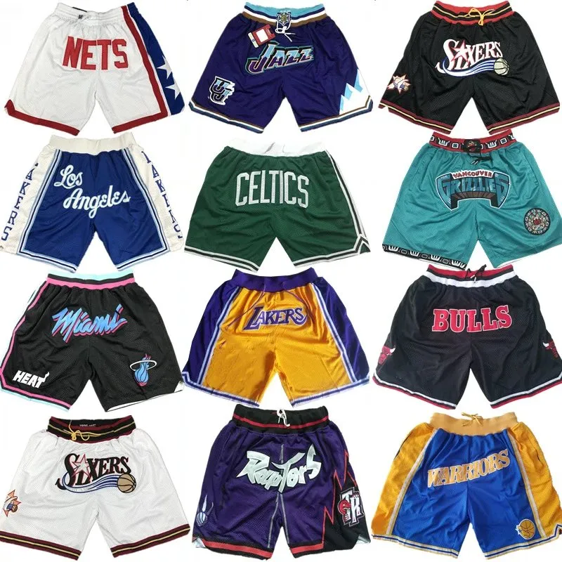 NBA Team Basketball Shorts [40 styles]