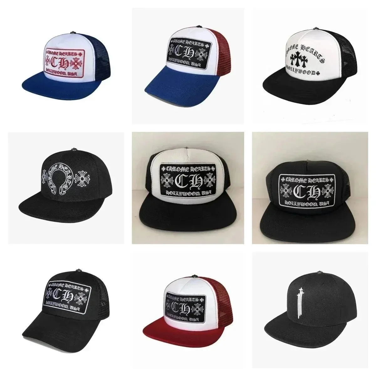 Chrome Hearts Trucker Caps [35 styles]