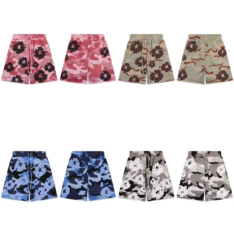 Camouflage Floral Print Shorts [5 styles]