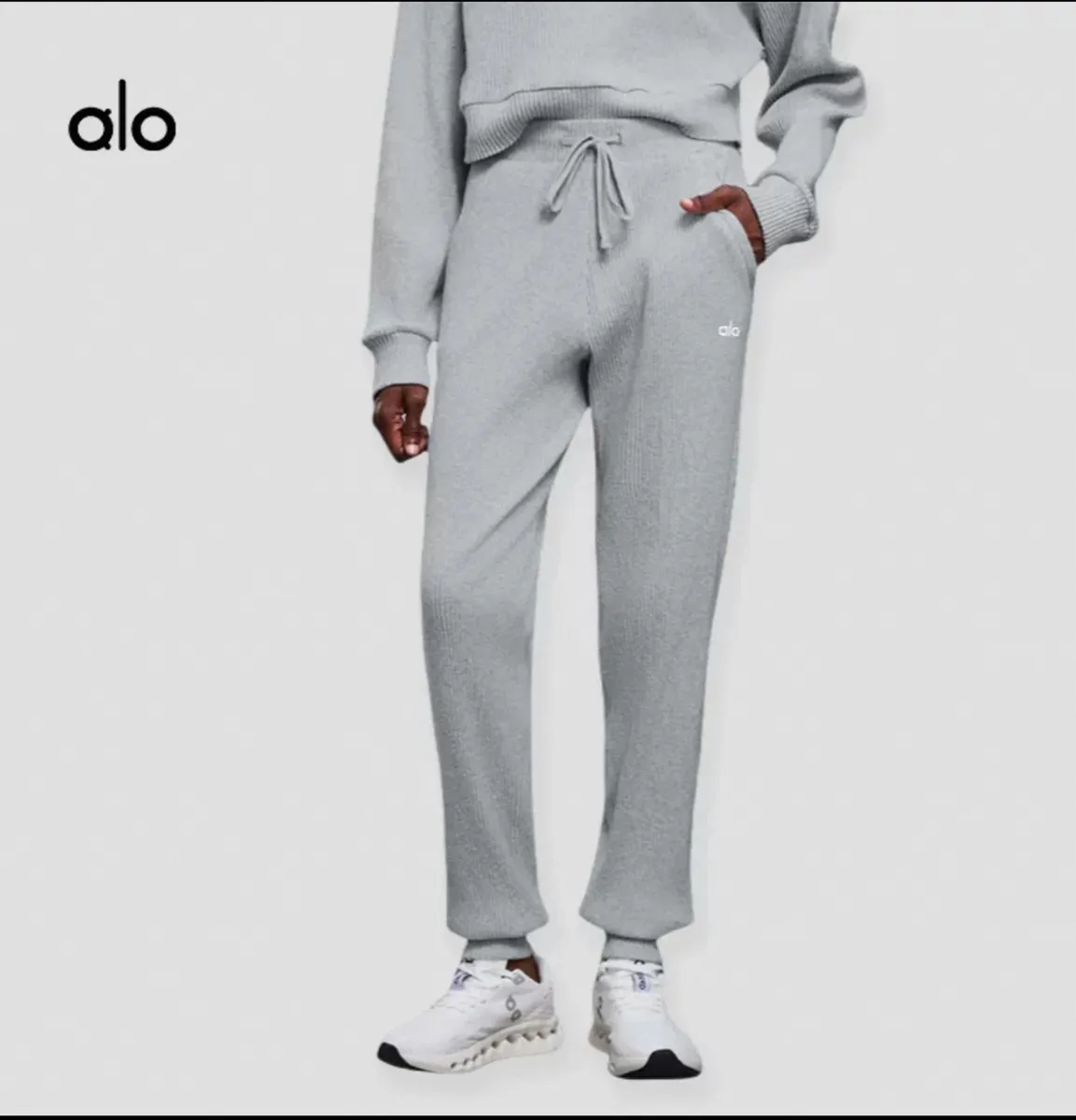 Alo Ribbed Jogger Pants [2 styles]