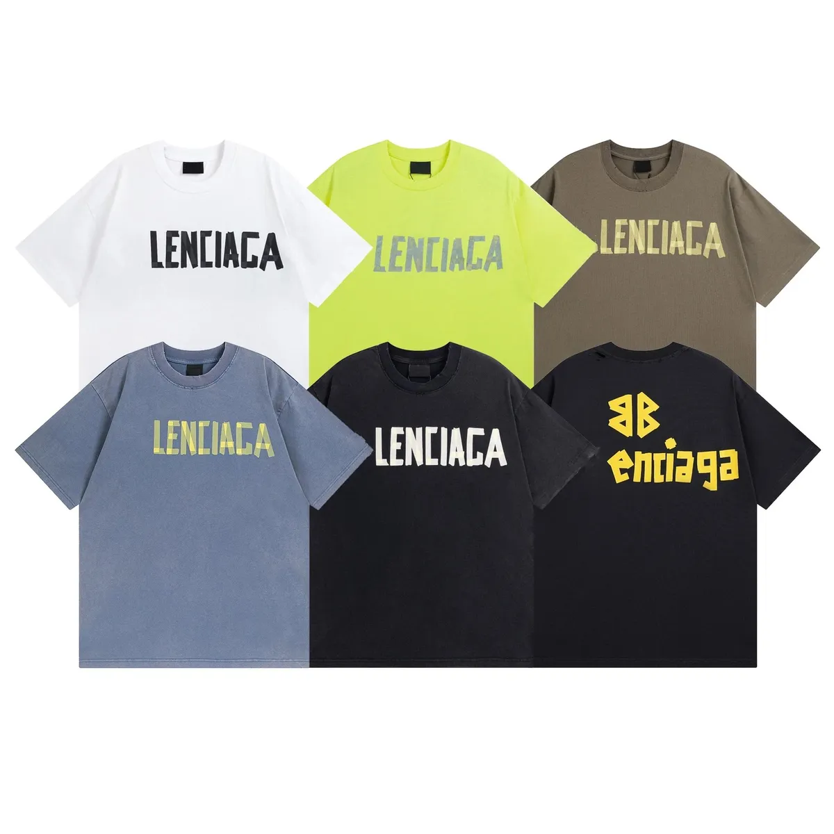 Balenciaga Lenciaga T-Shirt [9 styles]
