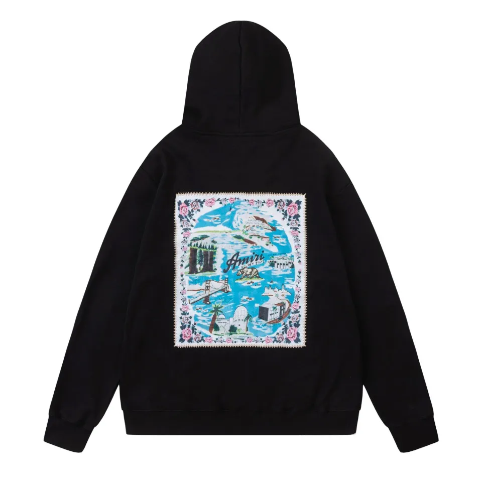 Amini California Map Hoodie [9 styles]