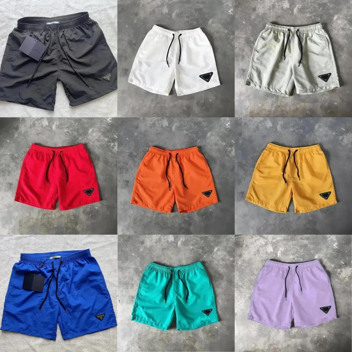 Prada Triangle Logo Shorts [11 styles]