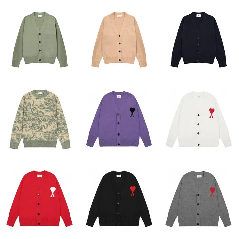 Ami Paris Heart Cardigan Sweaters [40 styles]