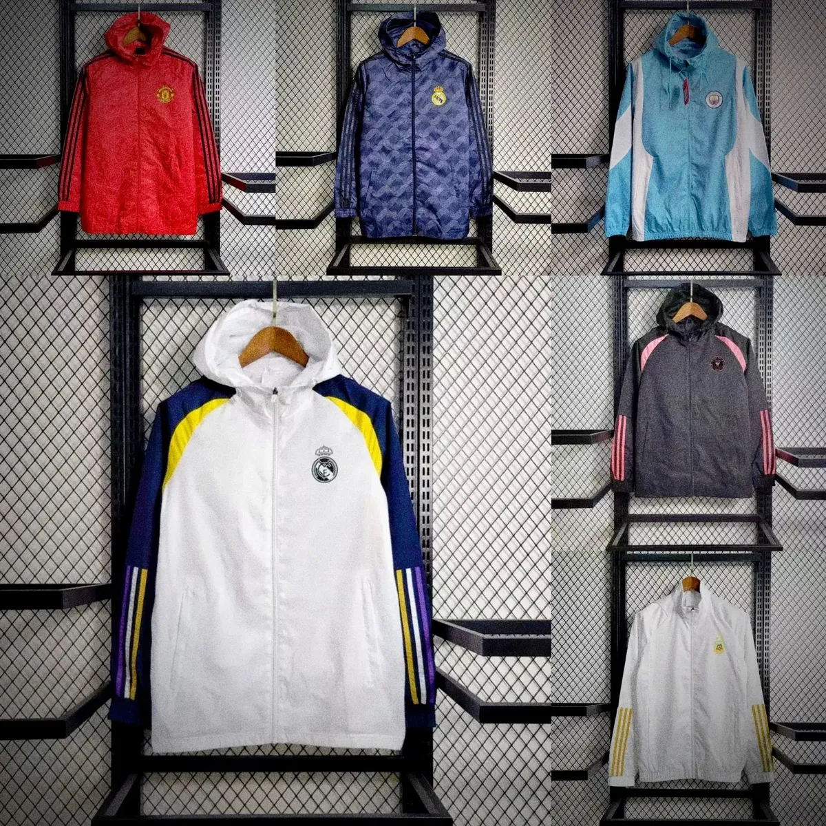 Real Madrid Windbreaker Jackets [40 styles]