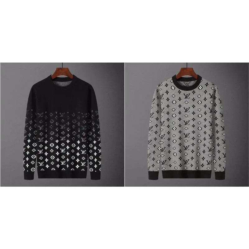 Louis Vuitton Monogram Knit Sweater [2 styles]