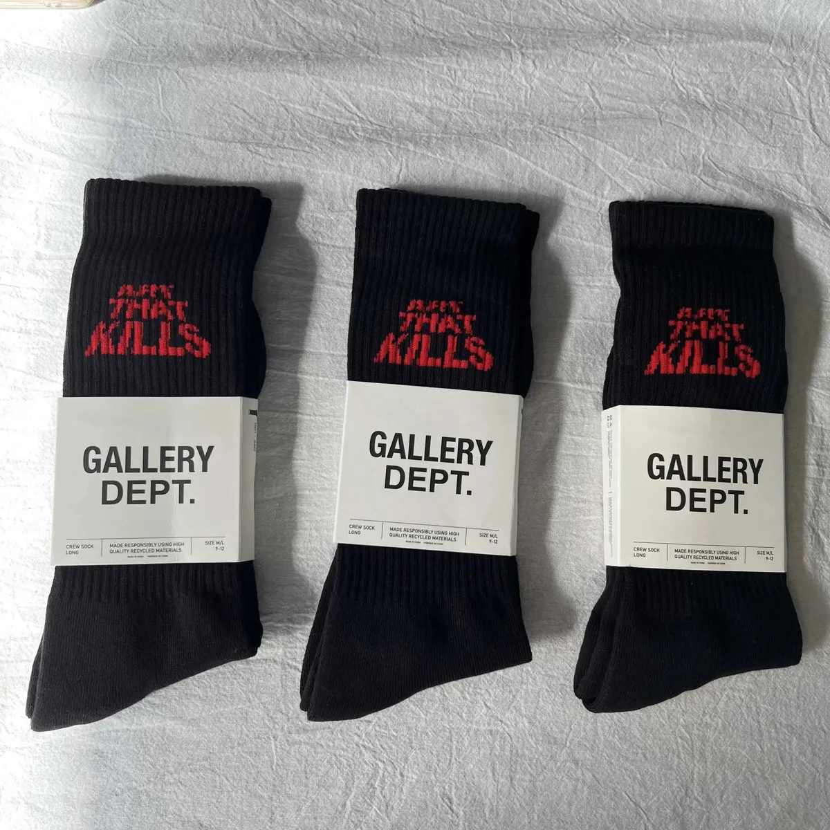 Gallery Dept. Ain't That Kills Crew Socks