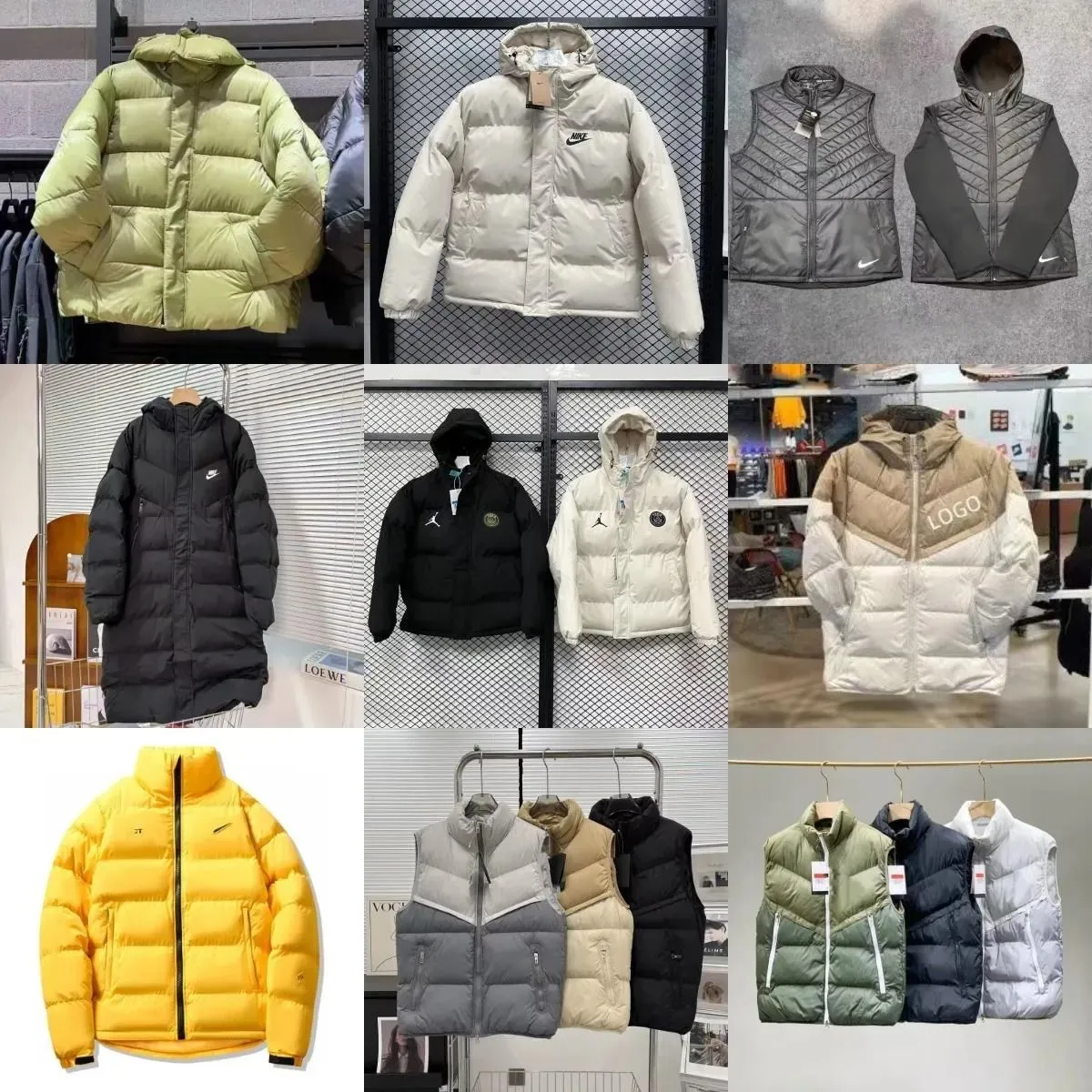 Nike NOCTA Down Jacket/Sleeveless Down Jacket [37 styles]