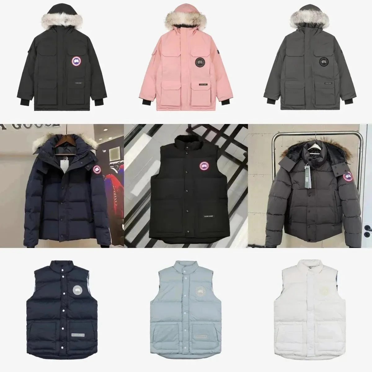 Canada Goose Expedition Parka & Vest Collection [28 styles]