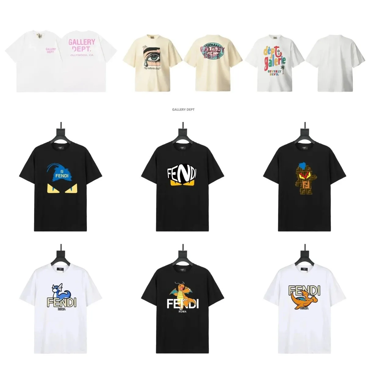 Fendi x Gallery Dept. T-Shirts [40 styles]