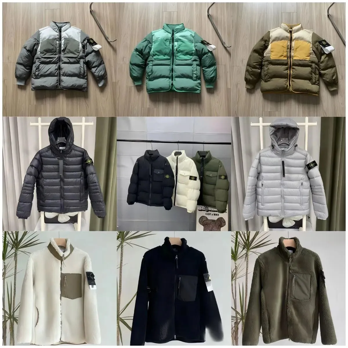 Stone Island Down Jacket [37 styles]