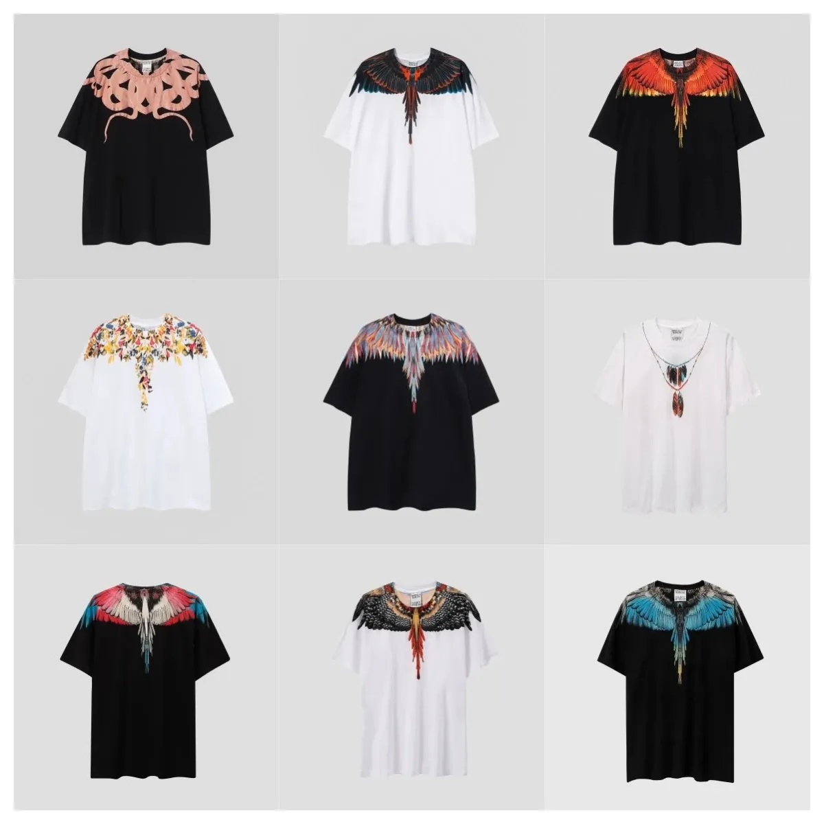 Marcelo Burlon County of Milan Wings T-Shirts [37 styles]