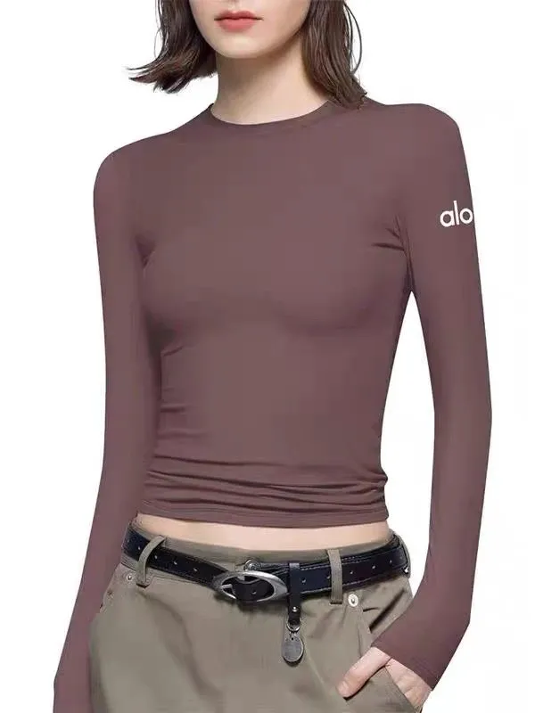 Alo Yoga Long Sleeve Crop Top [5 styles]