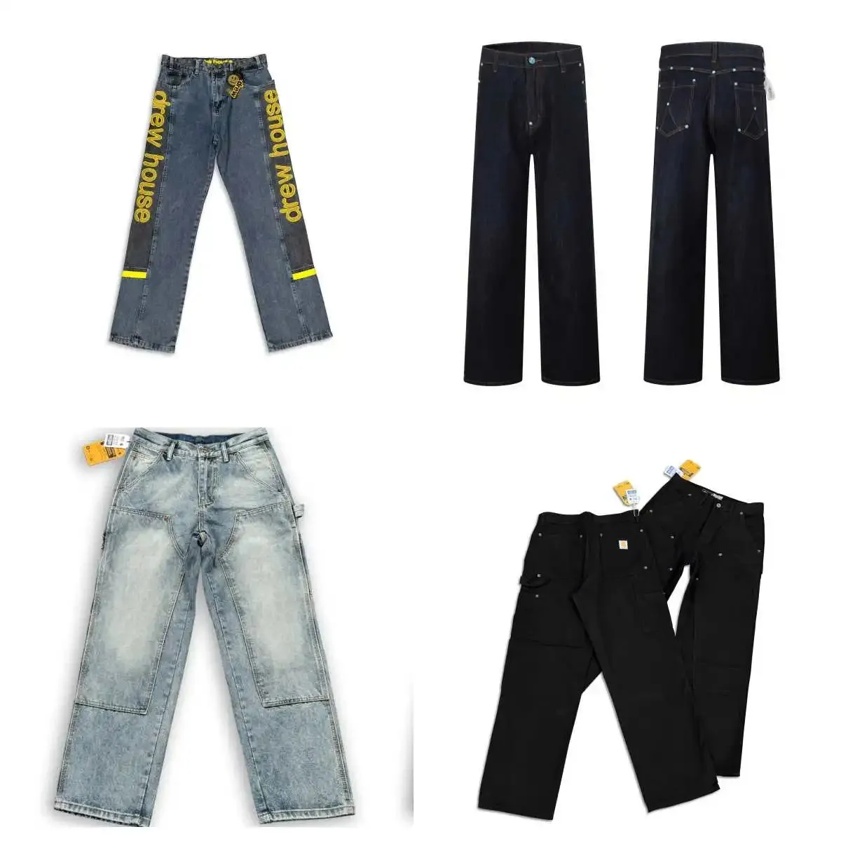 Drew House / Carhartt WIP Denim Pants [4 styles]