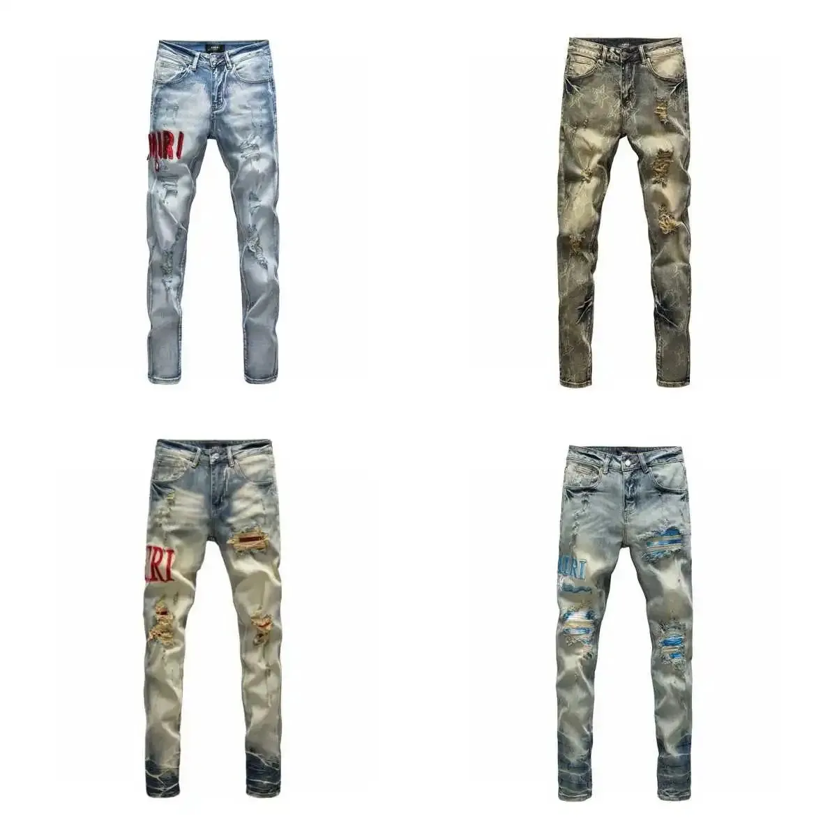 Amiri Distressed Ripped Jeans [4 styles]