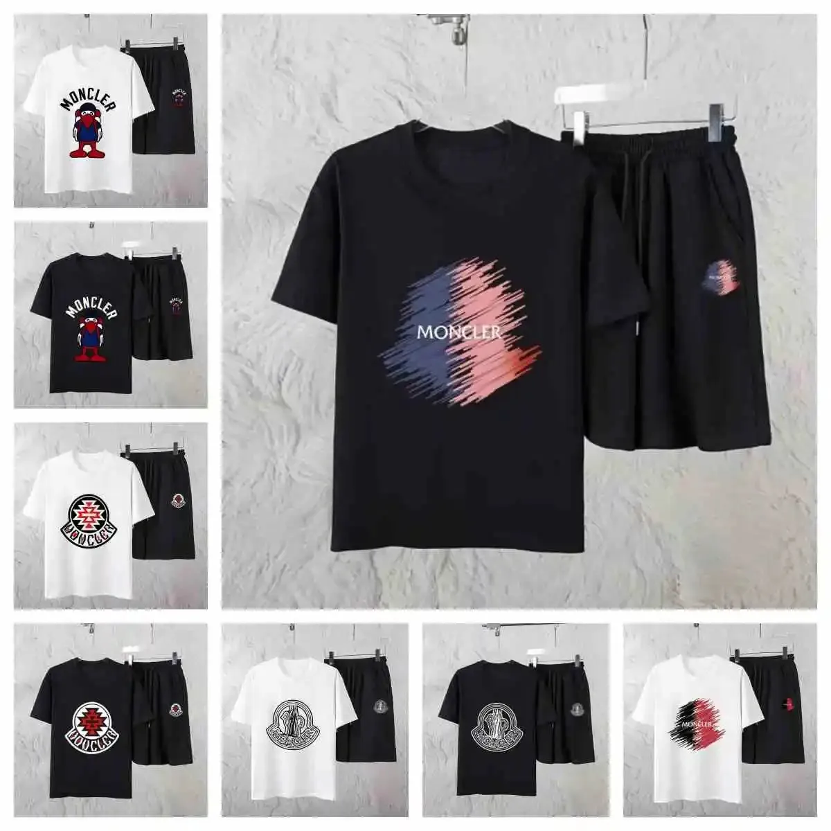 Moncler Graphic T-Shirt/Shorts Set [8 styles]