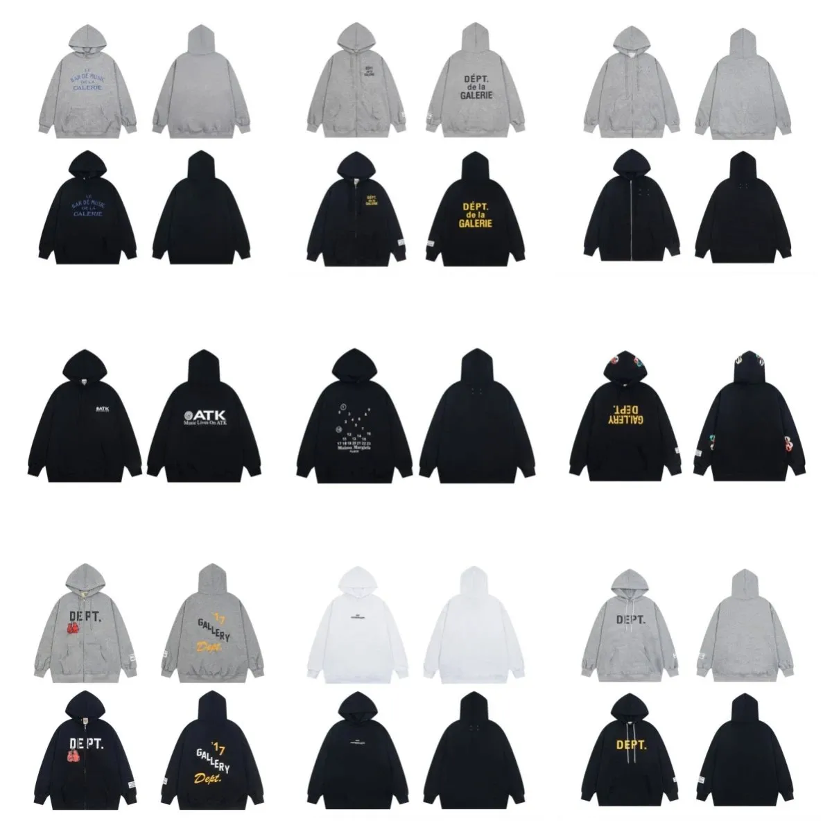 ATK Dépt. de la Galerie Hoodies [39 styles]