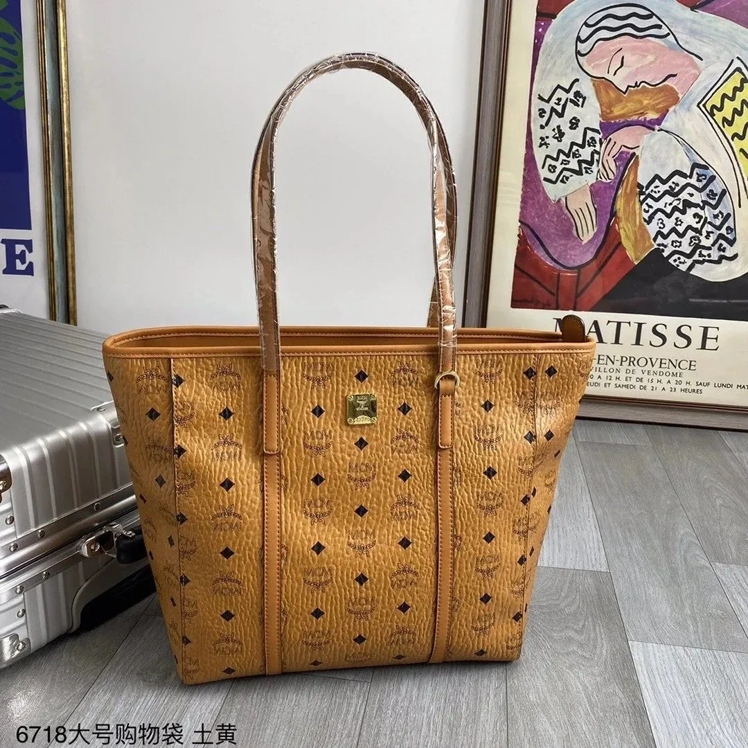 MCM Visetos Large Tote Bag [5 styles]