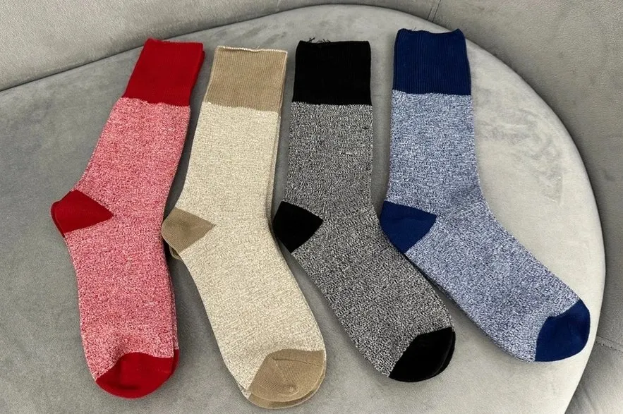 Color Block Crew Socks [1 style]