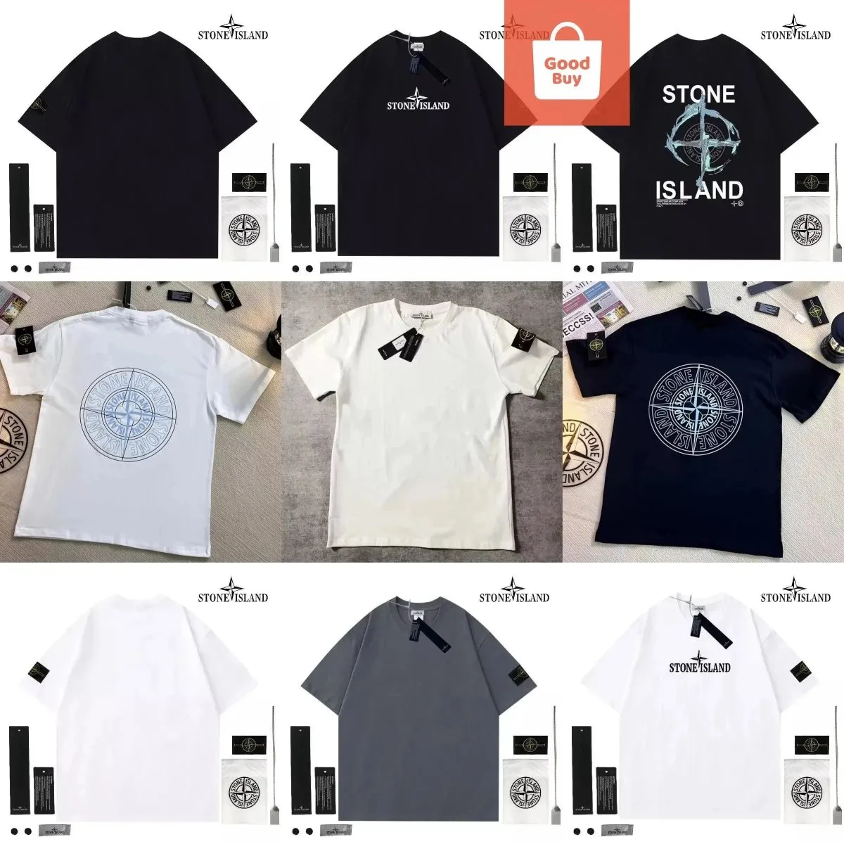 Stone Island Compass Logo T-Shirt [39 styles]