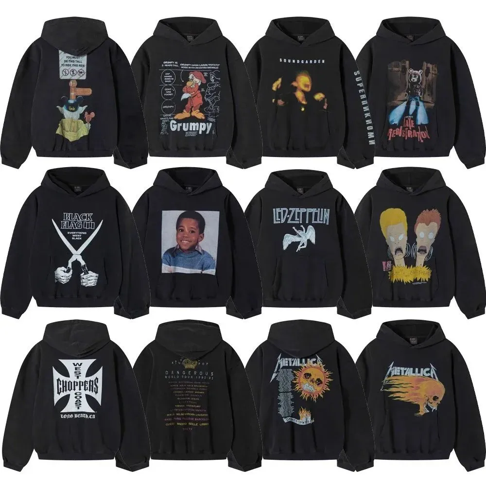 Graphic Print Hoodies [13 styles]