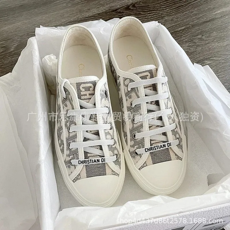 Christian Dior Oblique Canvas Sneakers [2 styles]