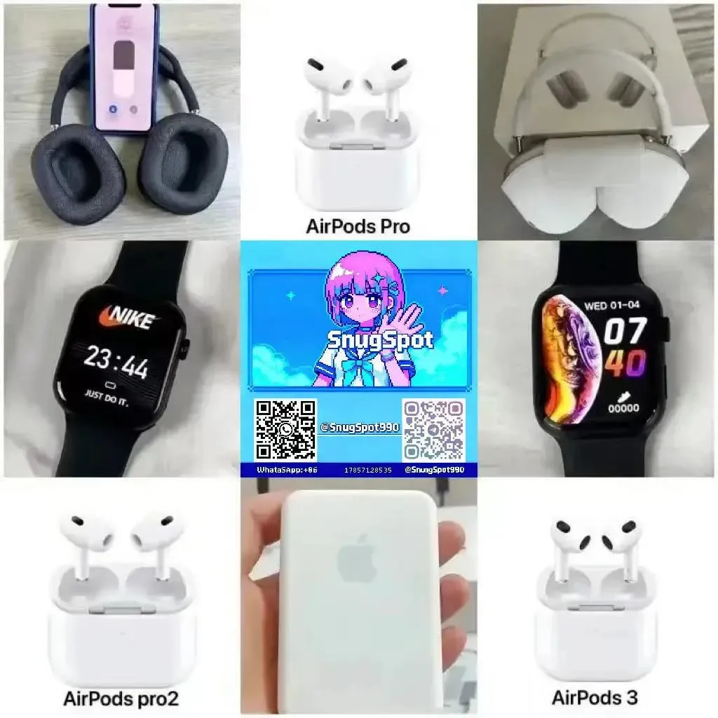 Apple AirPods Pro / AirPods Pro 2 / AirPods 3 / Apple Watch / AirPods Max [38 styles]