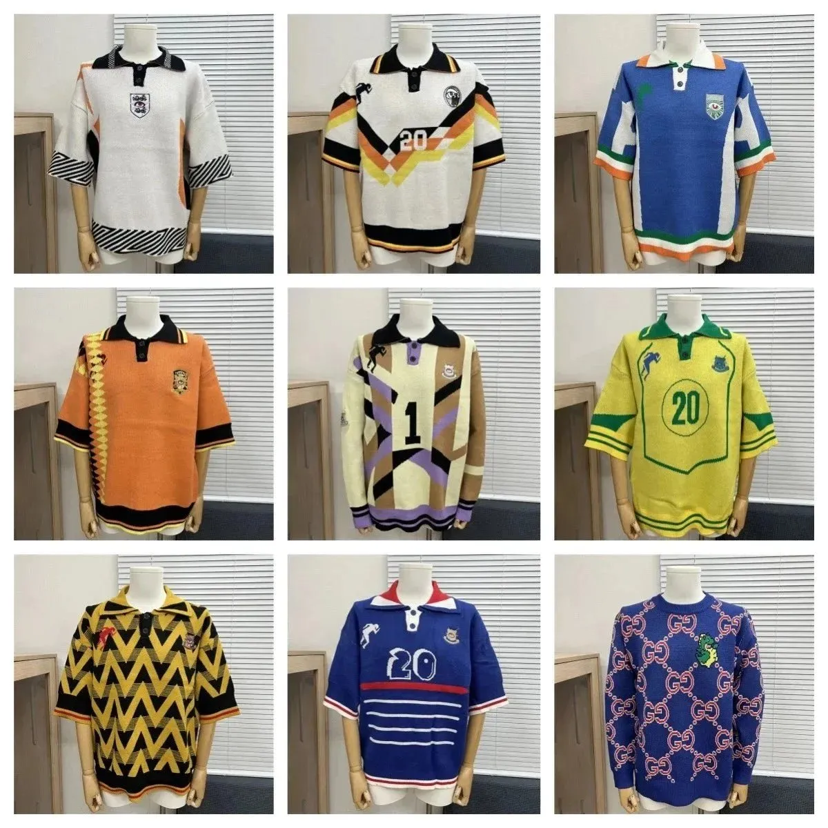 Retro Football Jersey [35 styles]