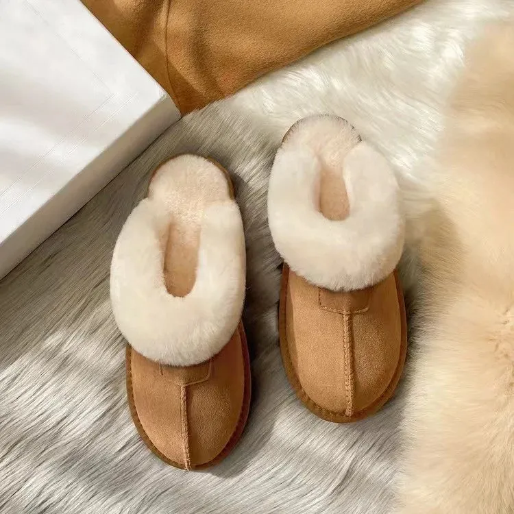 Cozy Shearling Slippers [6 styles]