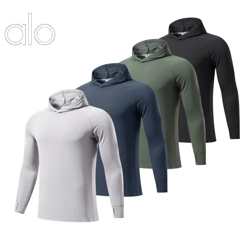 alo Hooded Long Sleeve Top [4 styles]