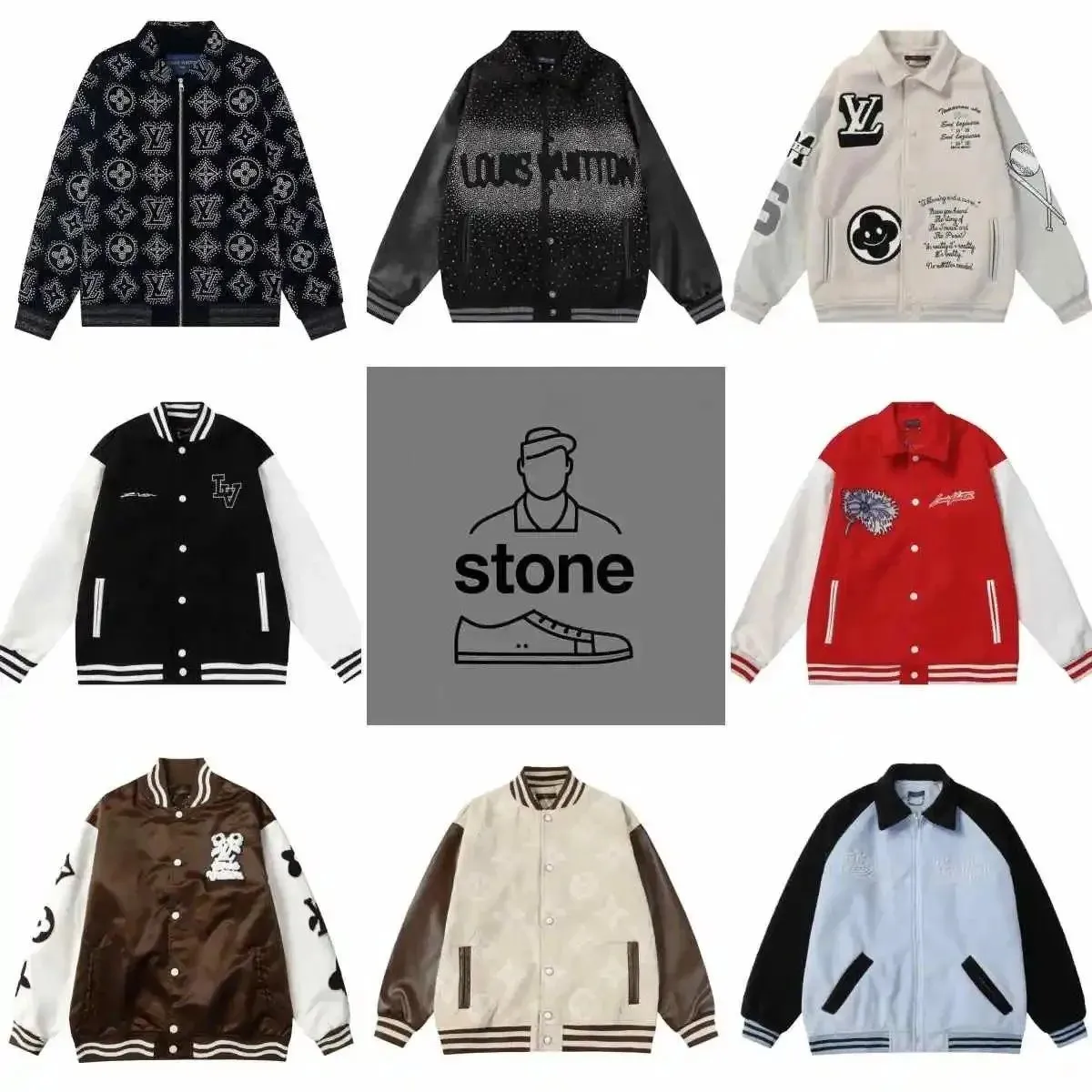 Louis Vuitton Varsity Jackets [30 styles]