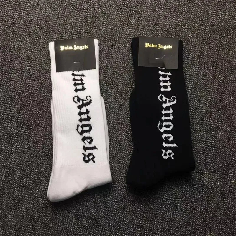 Palm Angels Gothic Logo Socks