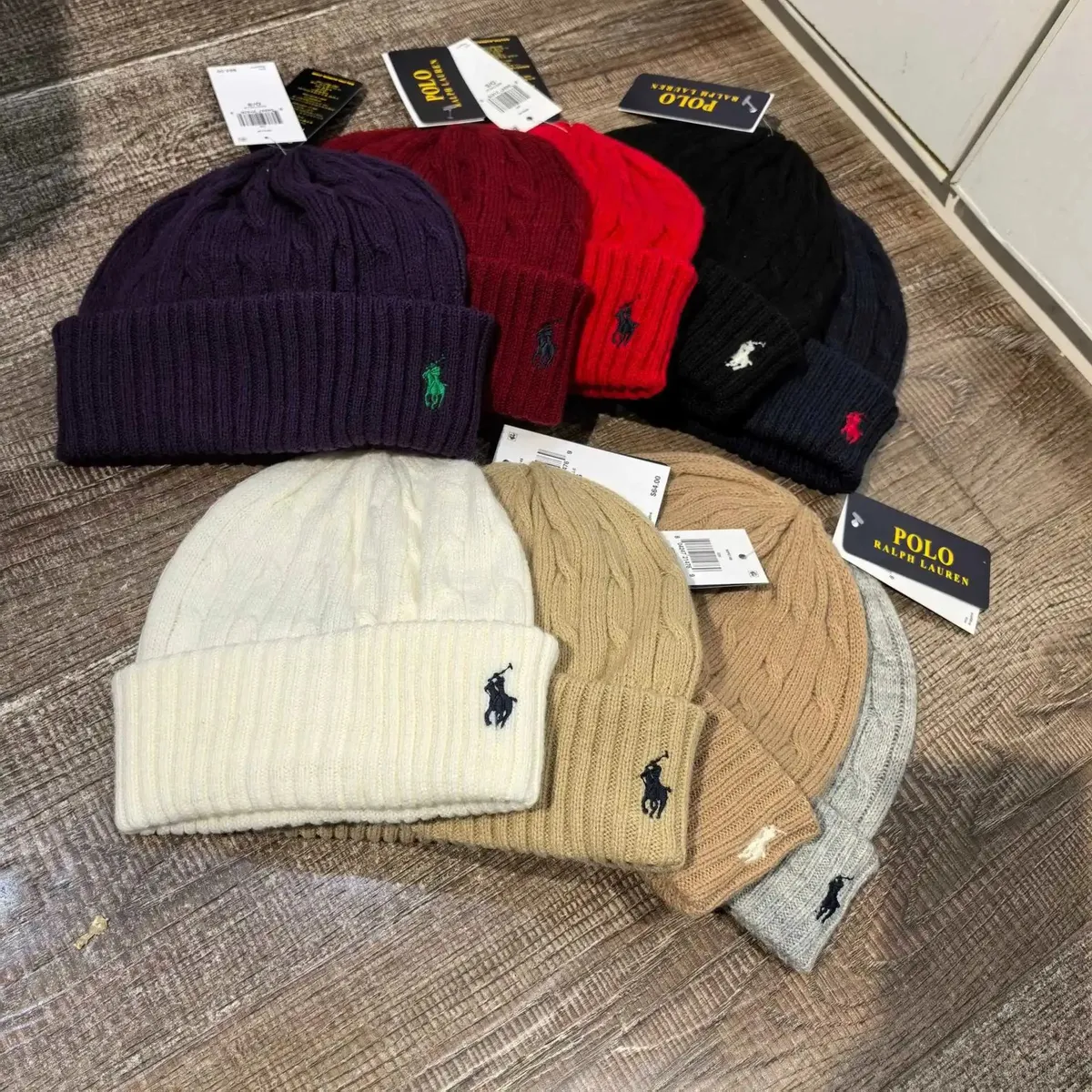 Polo Ralph Lauren Cable Knit Beanie [9 styles]