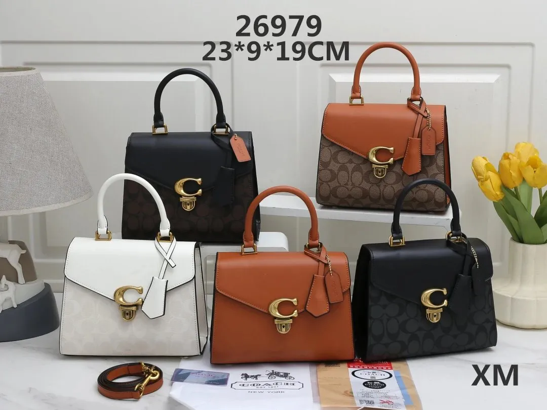 Coach Turnlock Top Handle Bag [36 styles]