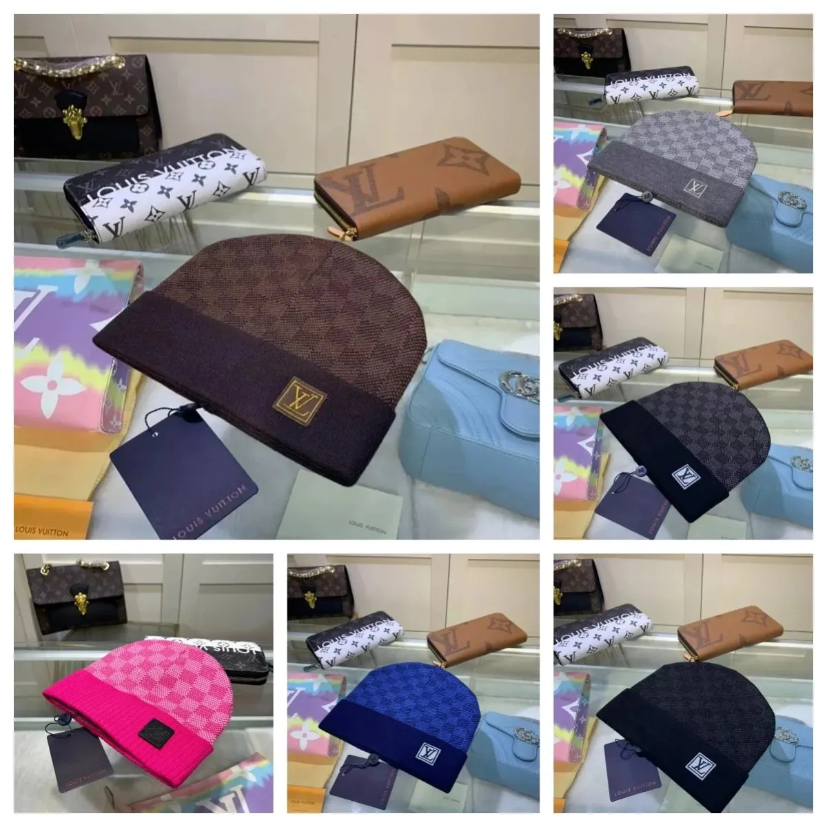 Louis Vuitton Damier Beanie [40 styles]