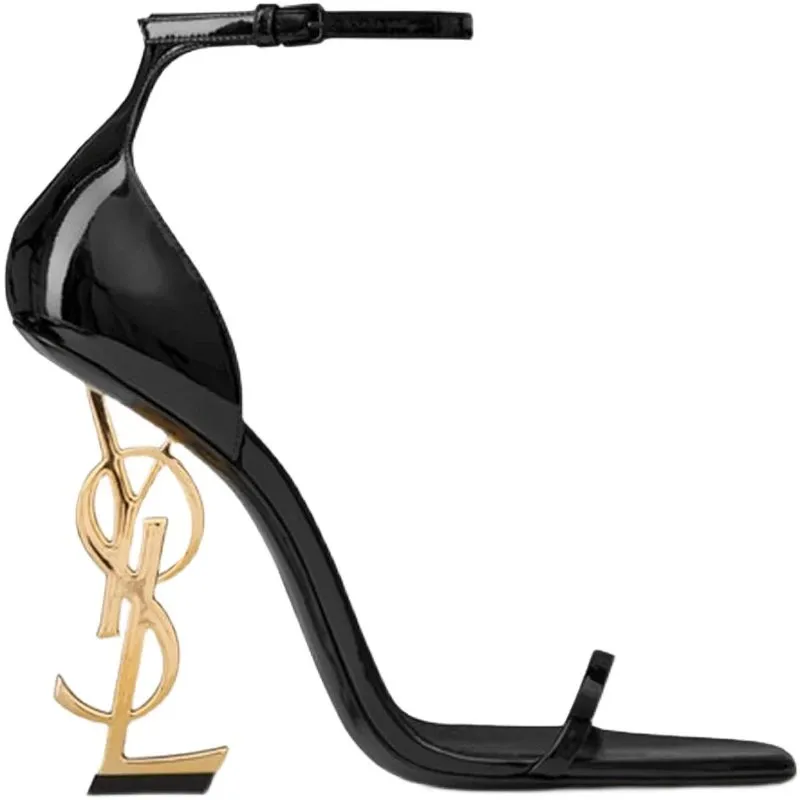 Saint Laurent YSL Logo Heeled Sandals [4 styles]