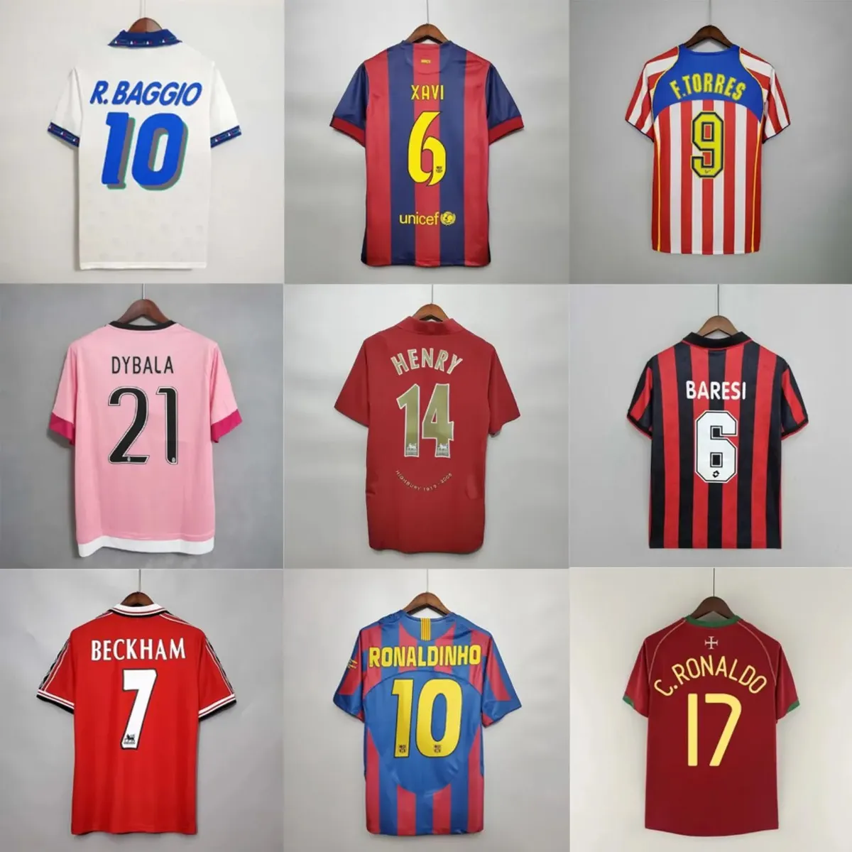 Classic Football Jersey [39 styles]