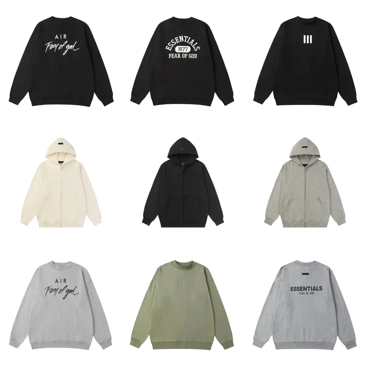 Fear of God Essentials Hoodies/Sweaters [38 styles]