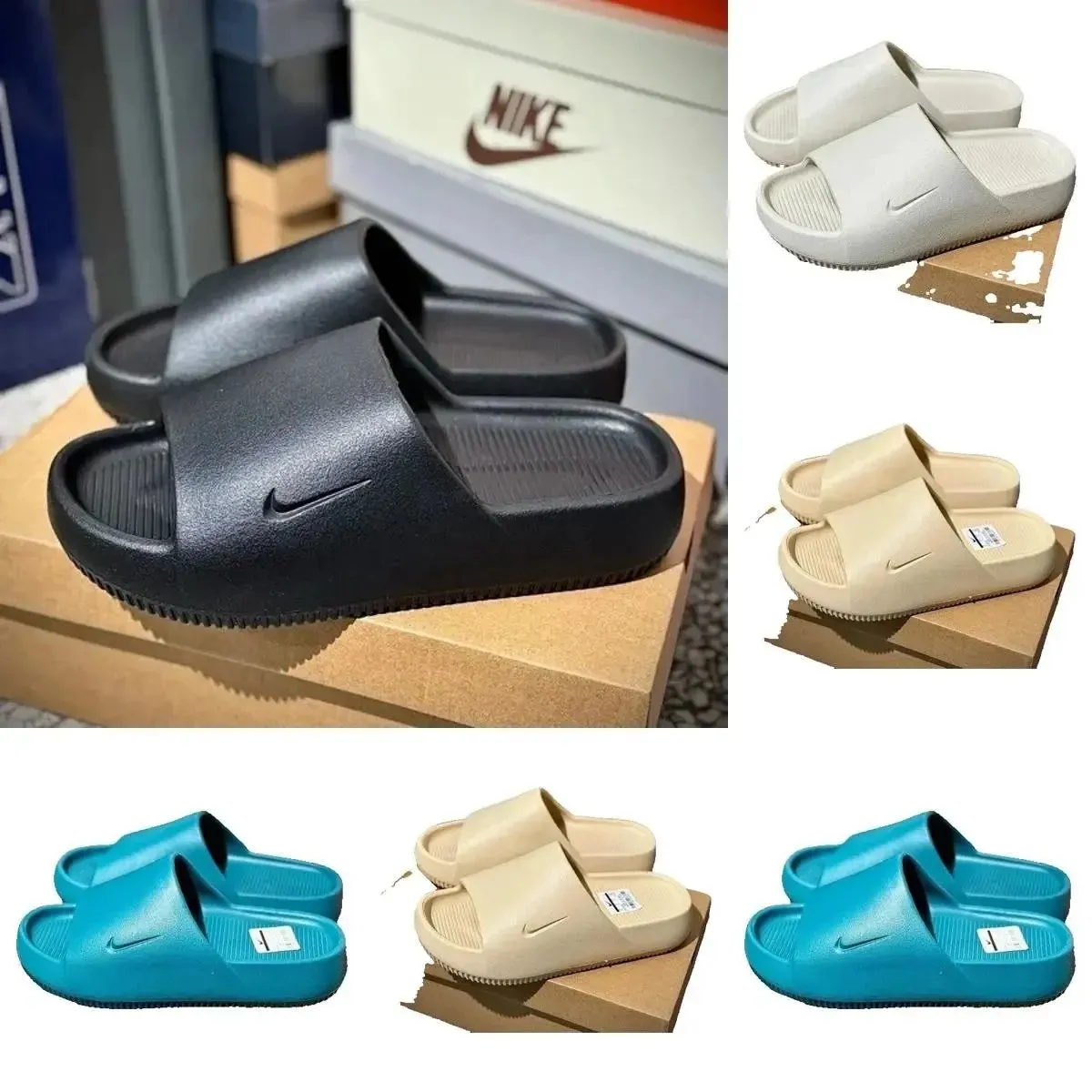 Nike Kawa Slide Sandals [4 styles]