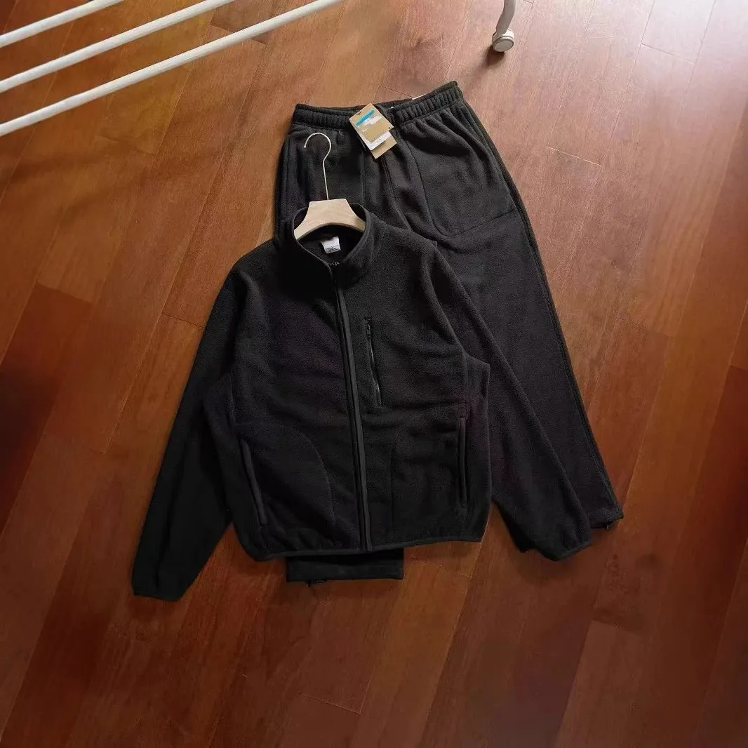Fleece Jacket and Pants Set [2 styles]