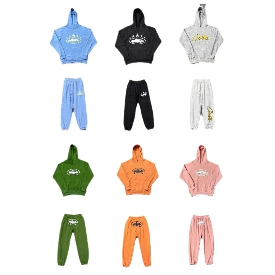 Cantiz Hoodie & Jogger Set [40 styles]