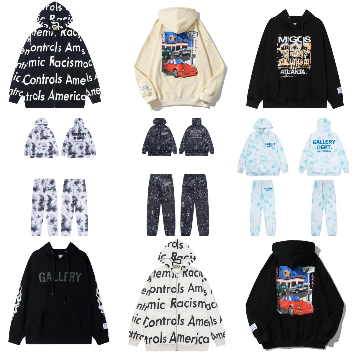 Gallery Dept. Hoodies & Sweatpants [37 styles]